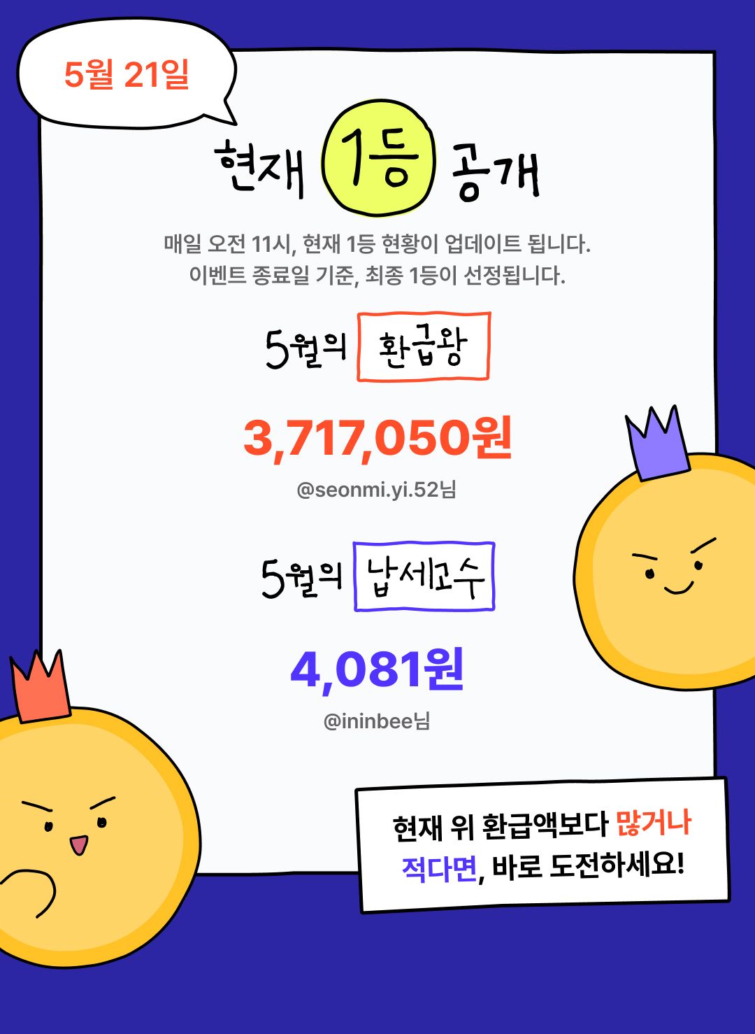 삼쩜삼천하제일환급대회현재상황