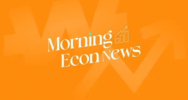 morning econ news라고 적힌 이미지