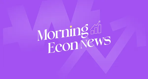 morning econ news라고 적힌 이미지
